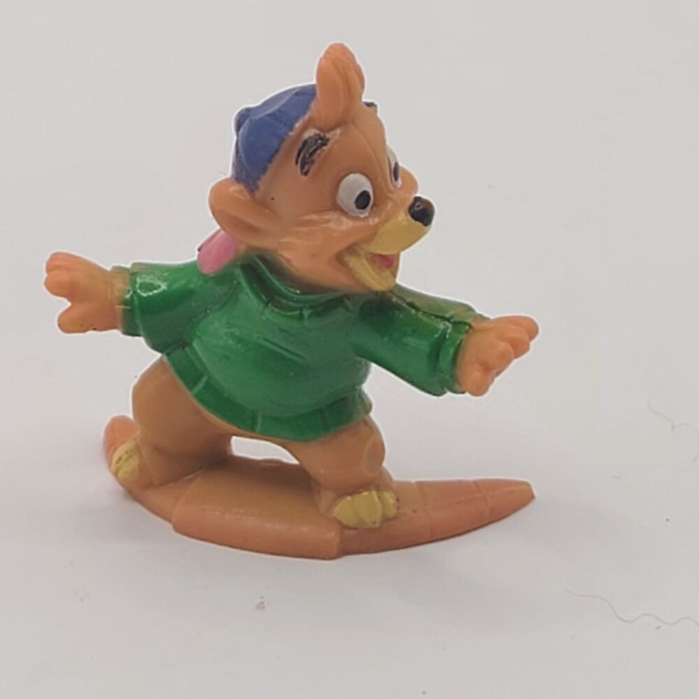 Vintage Kellogg’s 1991 Disney Talespin Kit Cloudspinner Bear Green Shirt￼